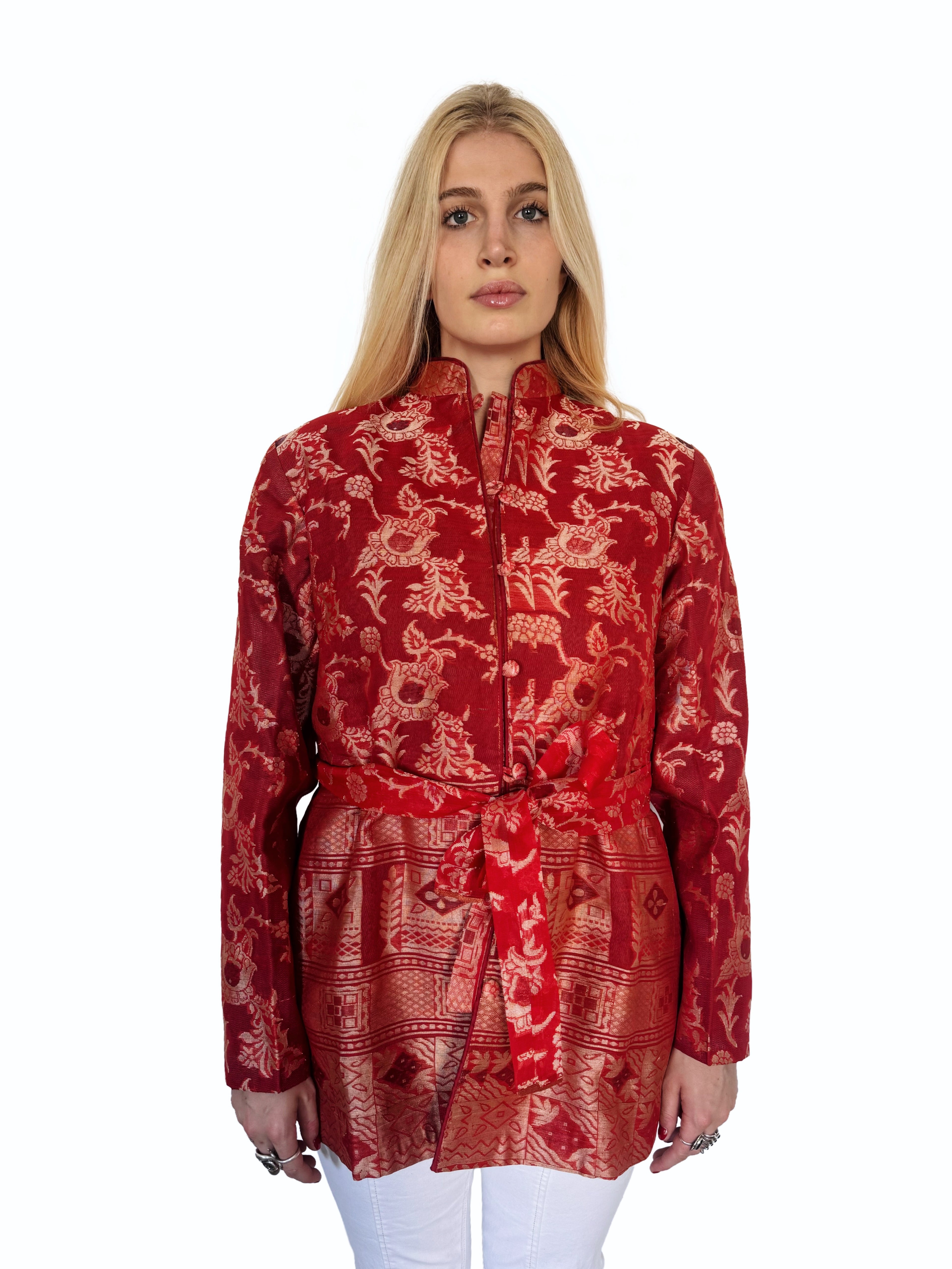 The Maha Jacket — Scarlet