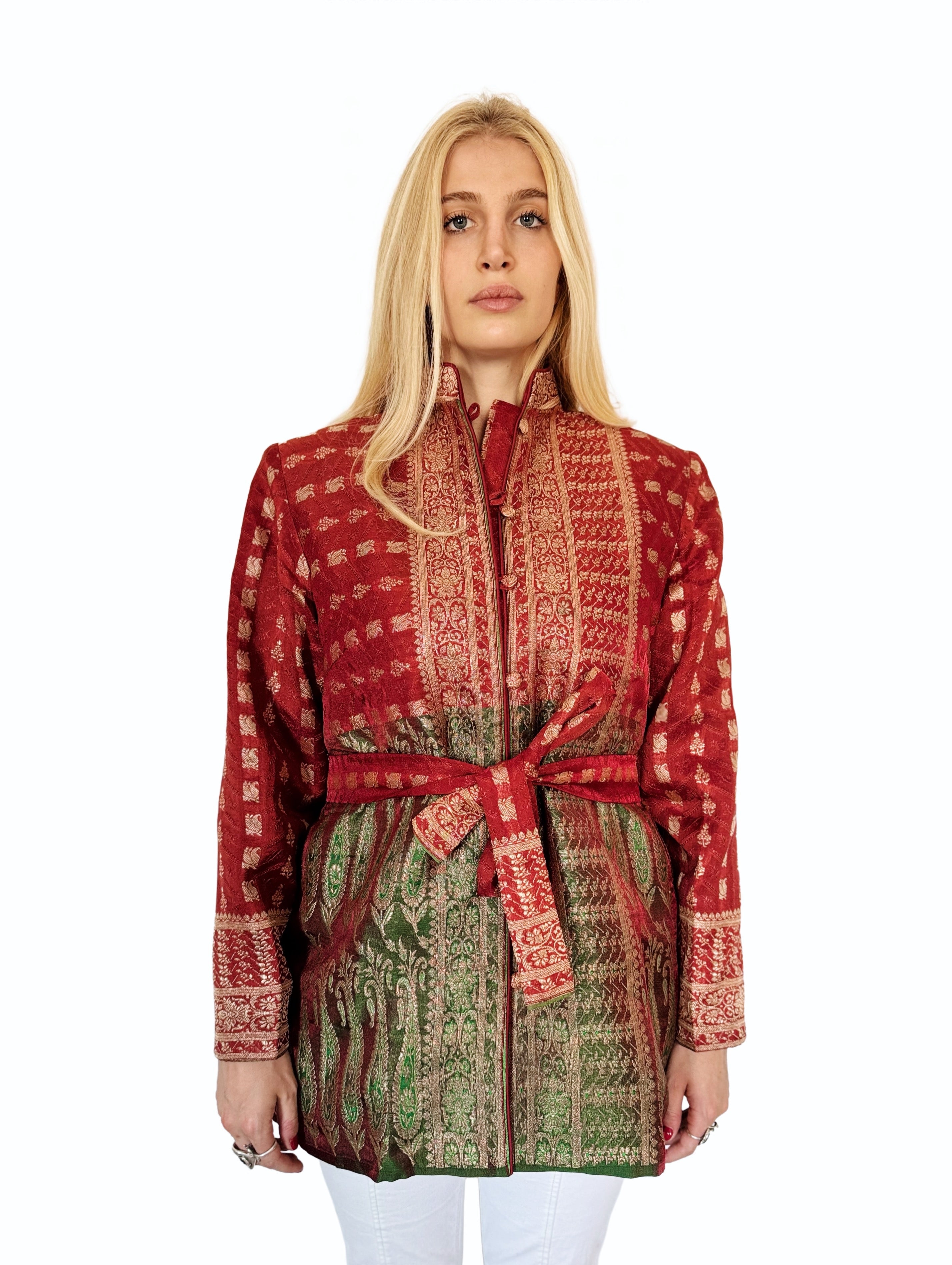 The Maha Jacket — Russet & Forest