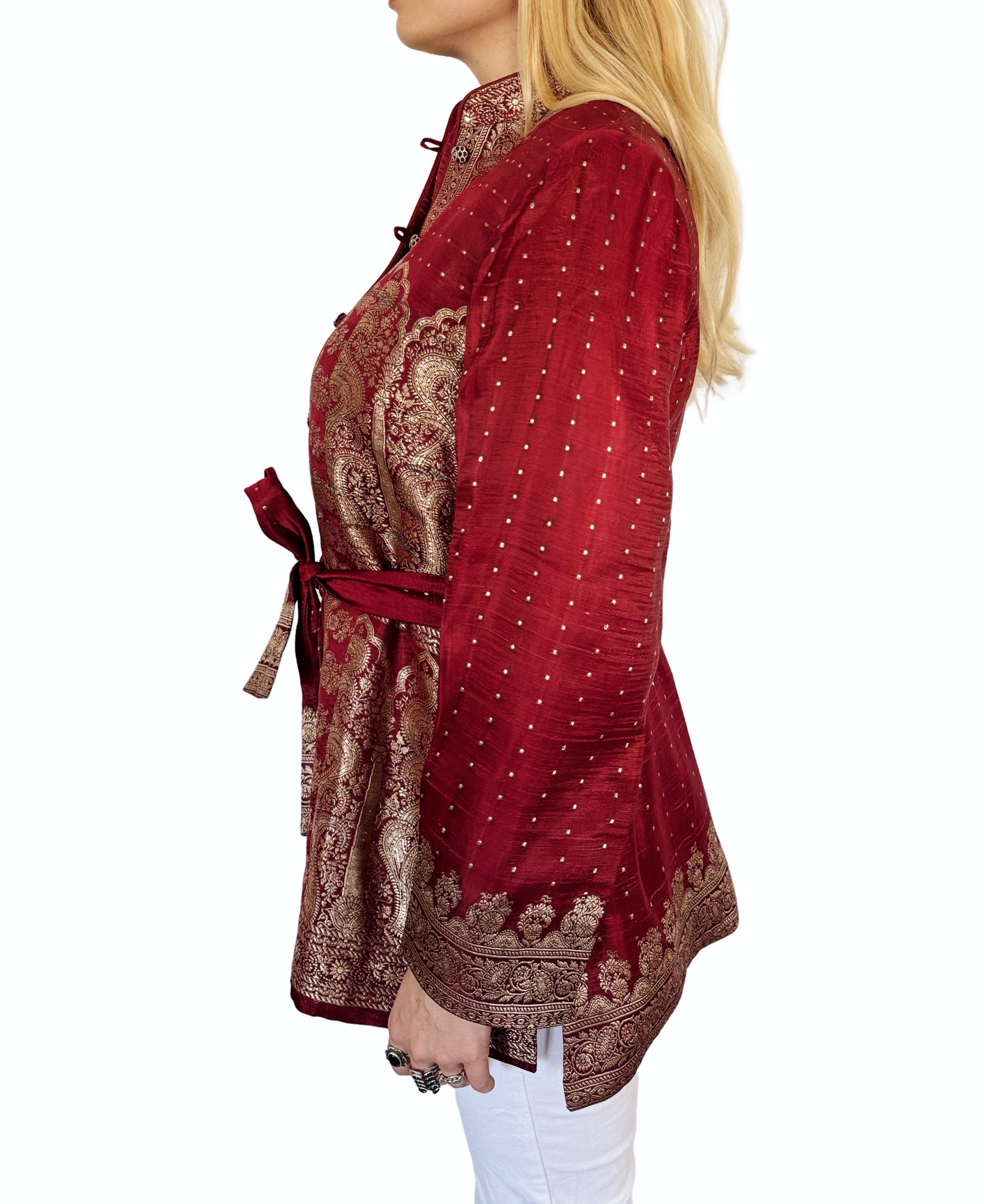 The Maha Jacket — Garnet