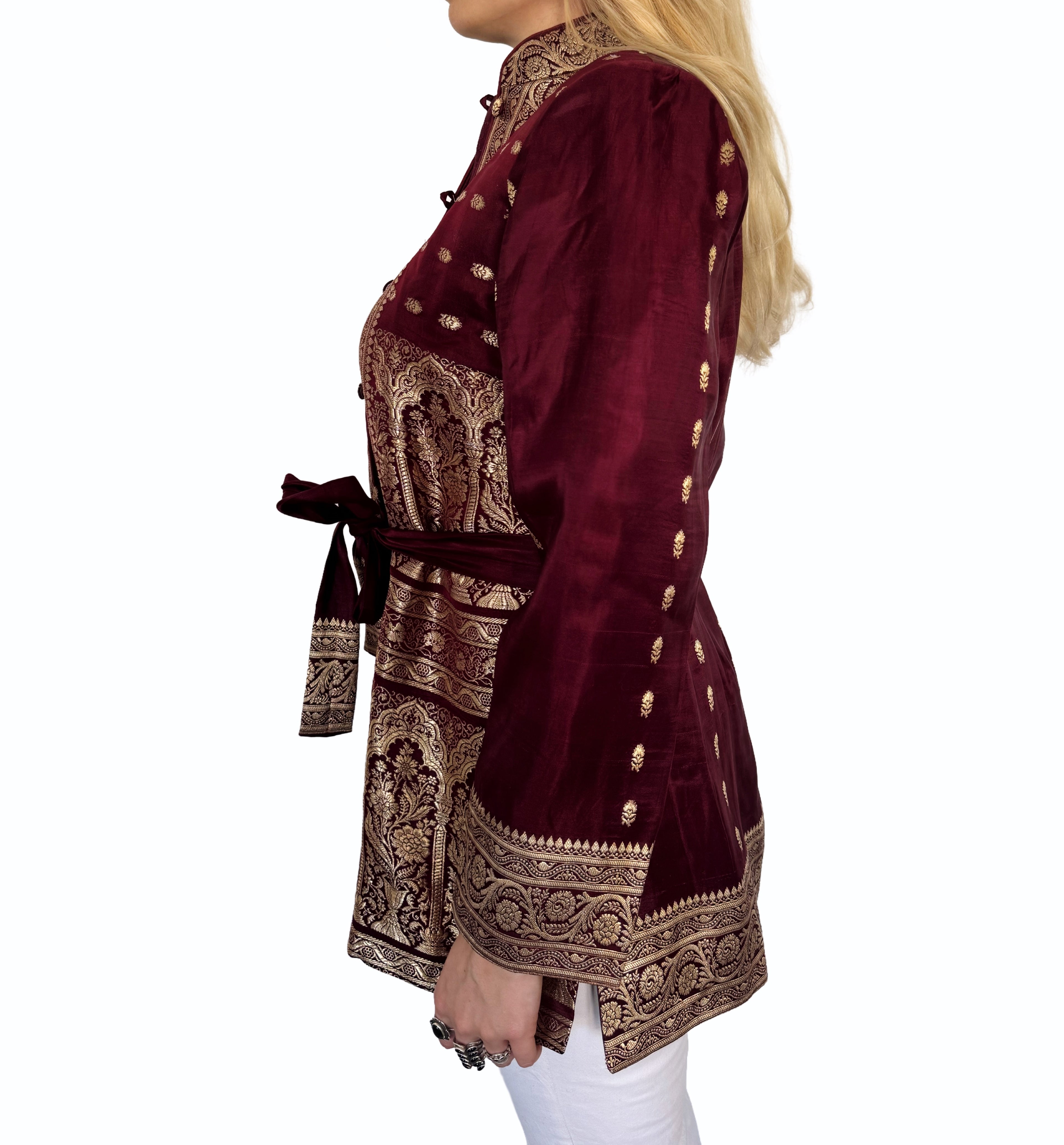 The Maha Jacket — Burgundy