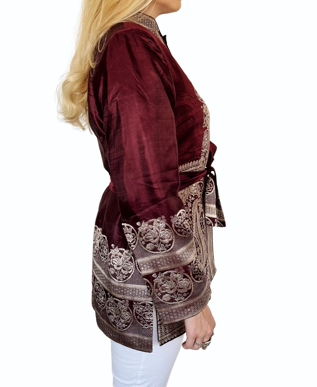 The Maha Jacket — Mahogany