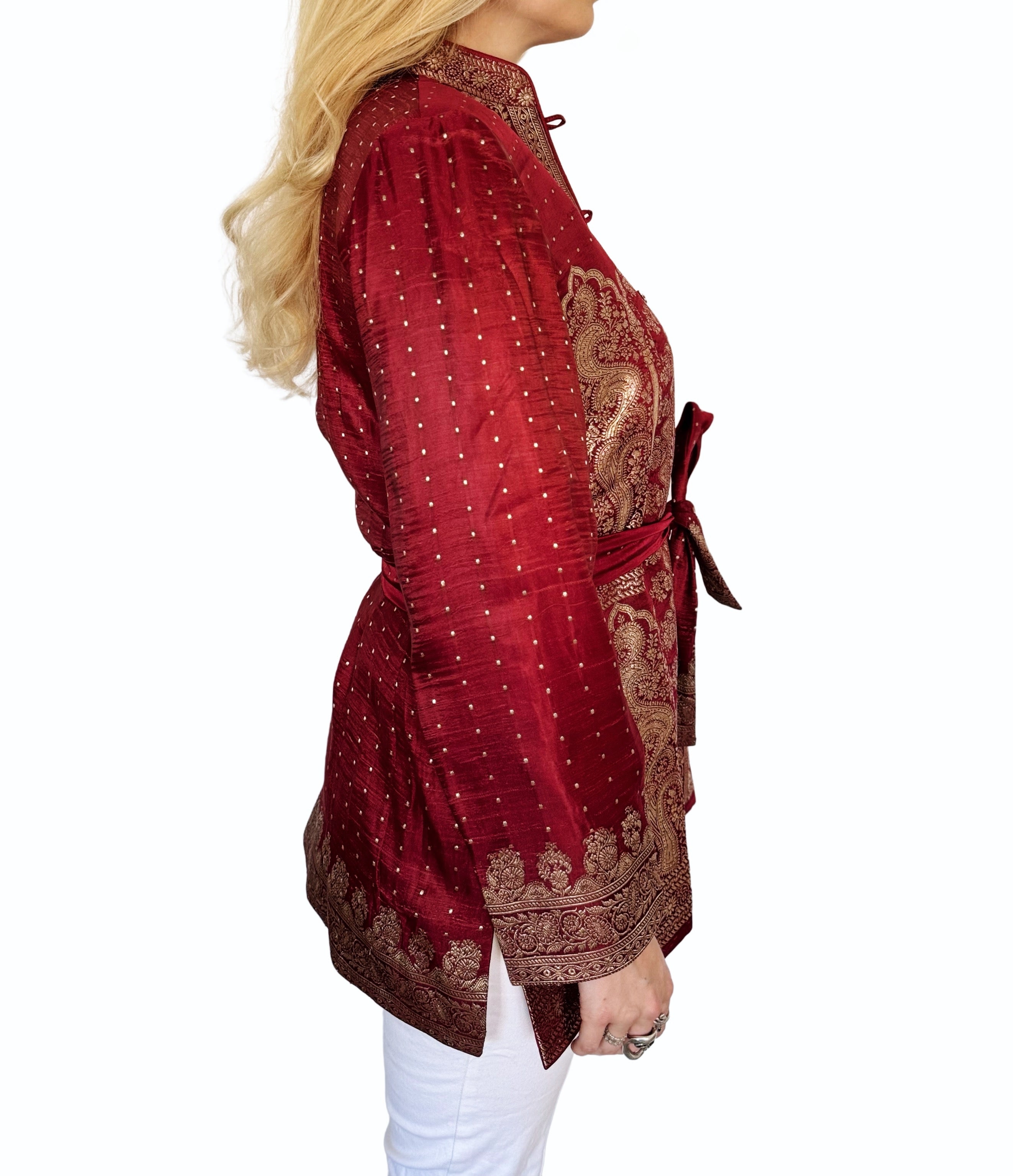 The Maha Jacket — Garnet