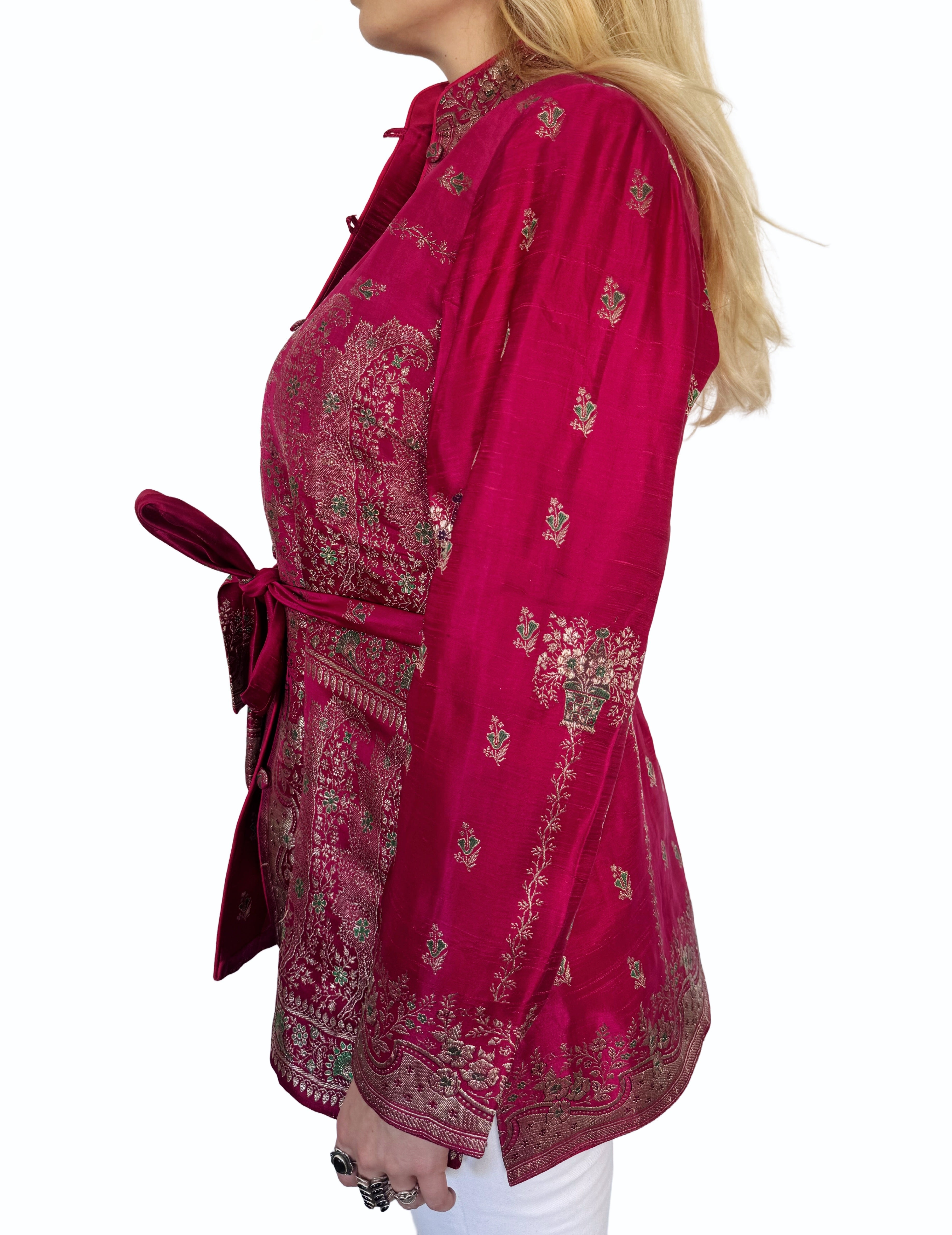 The Maha Jacket — Raspberry