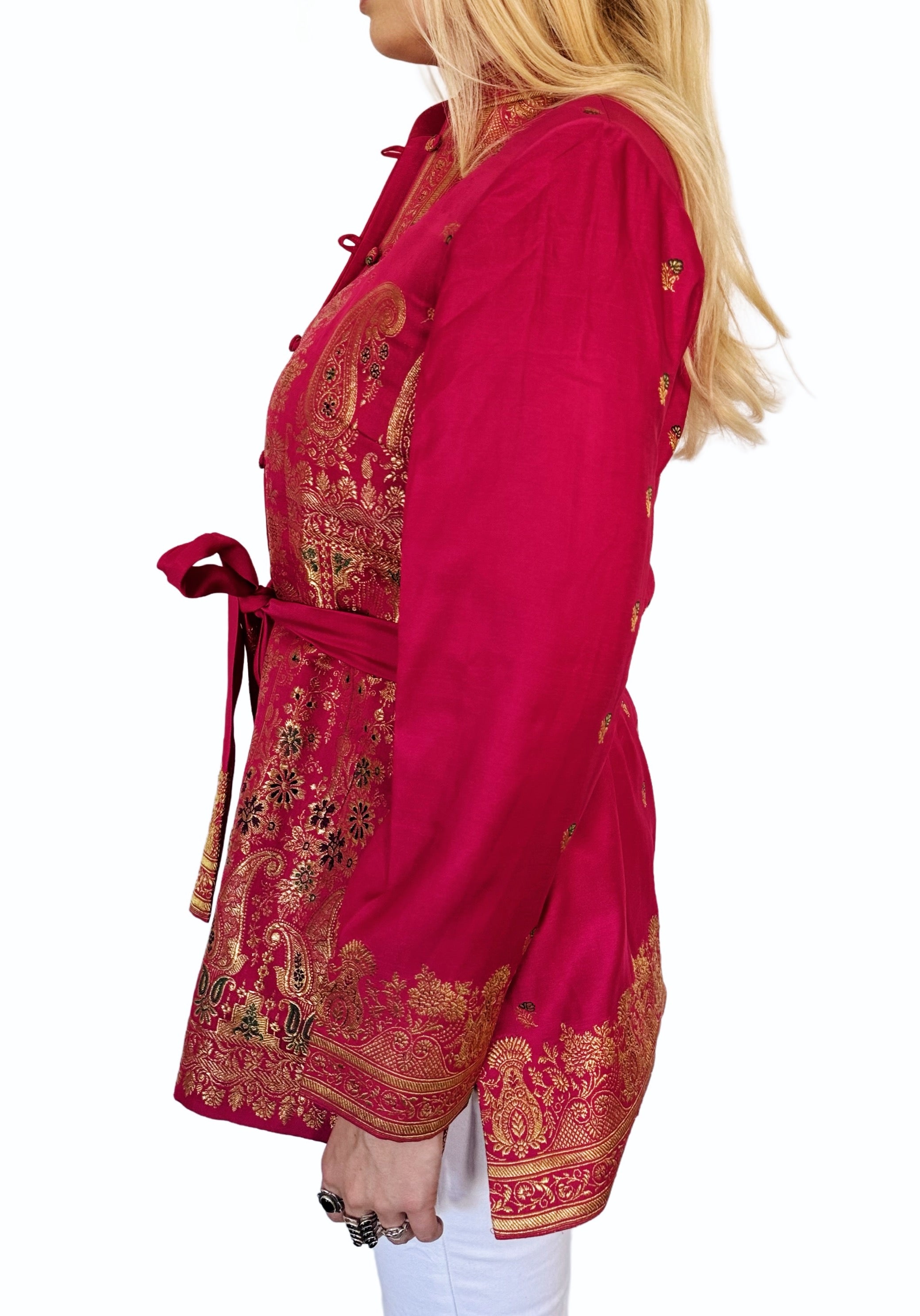 The Maha Jacket — Cerise