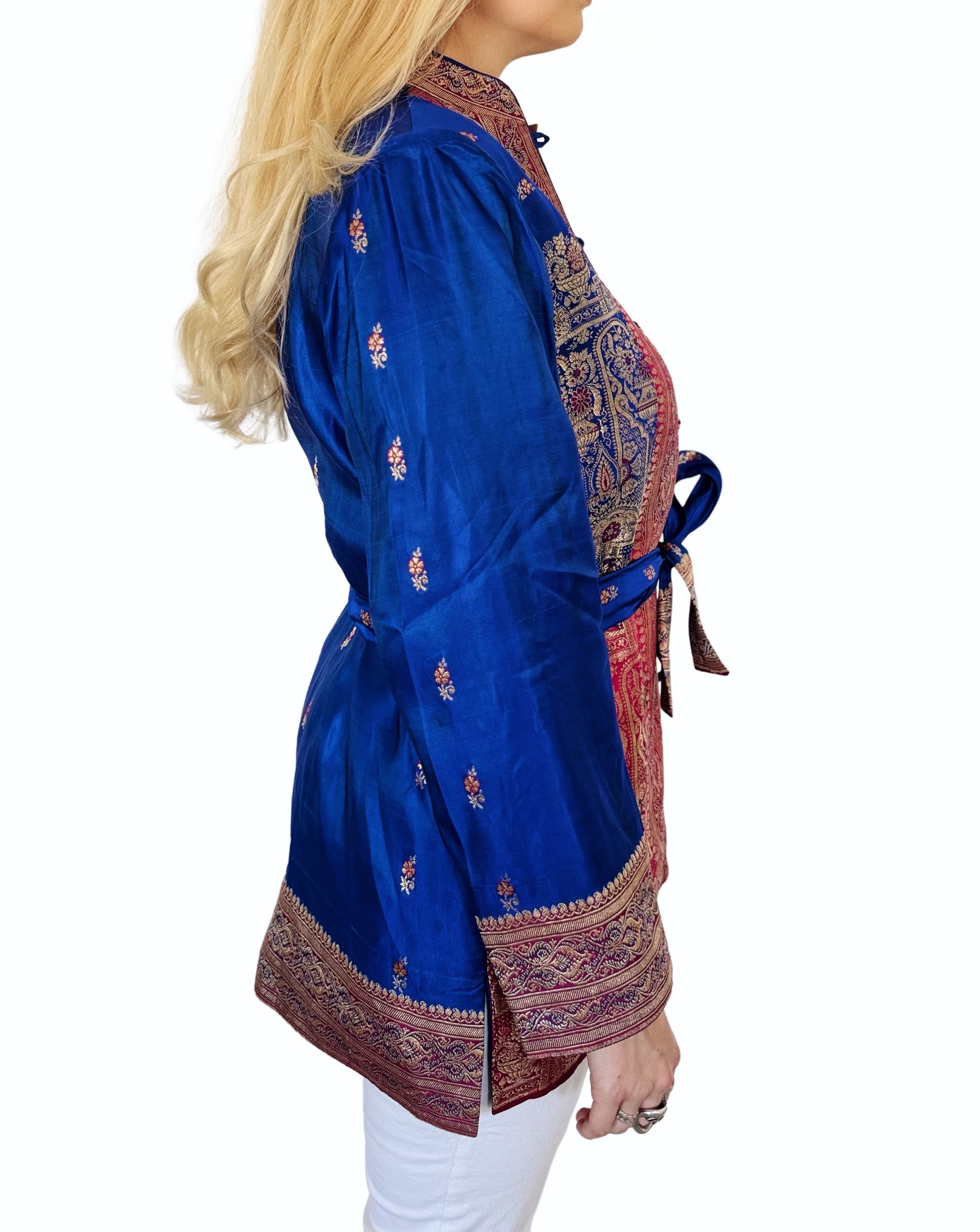 The Maha Jacket — Sapphire