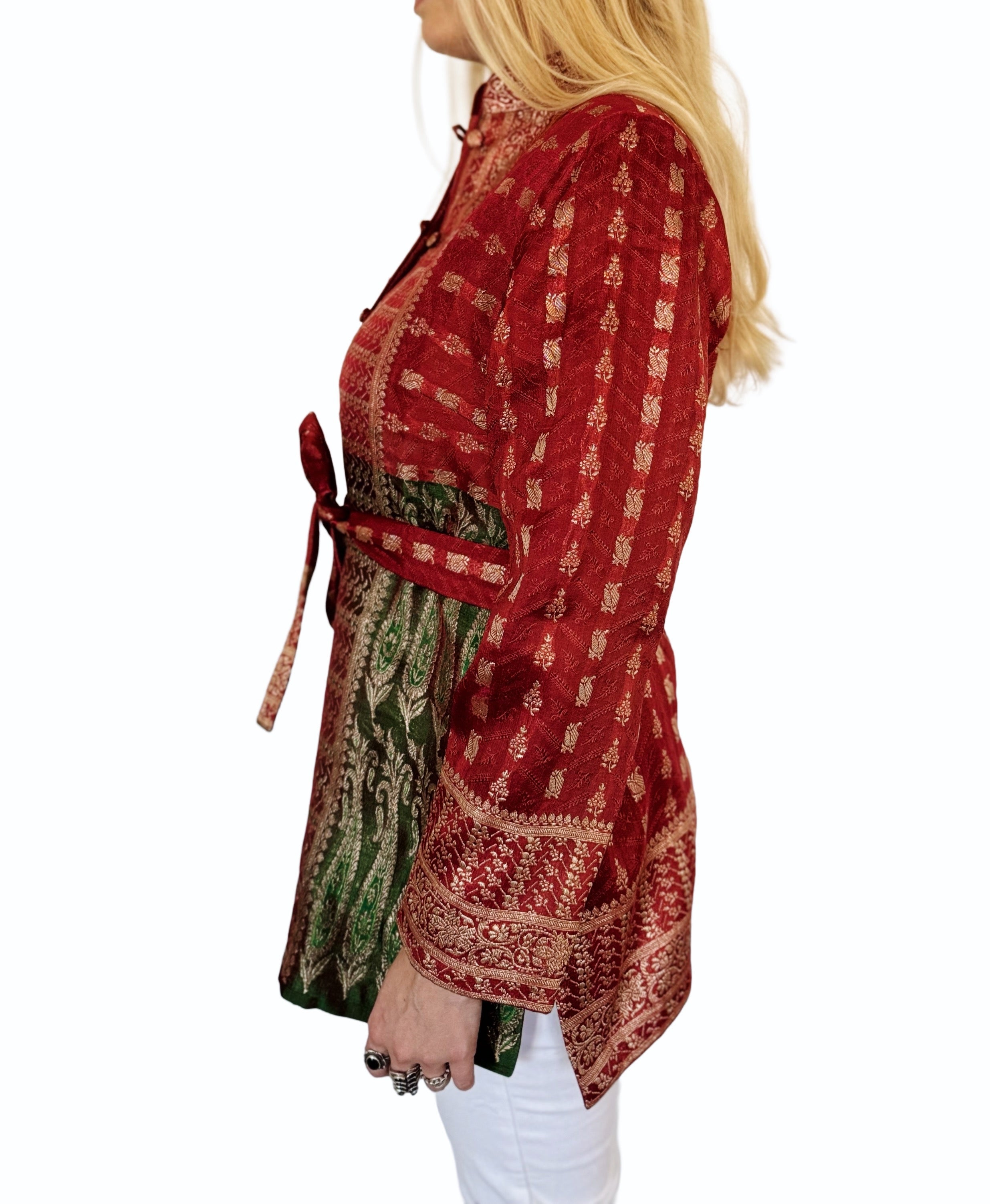 The Maha Jacket — Russet & Forest