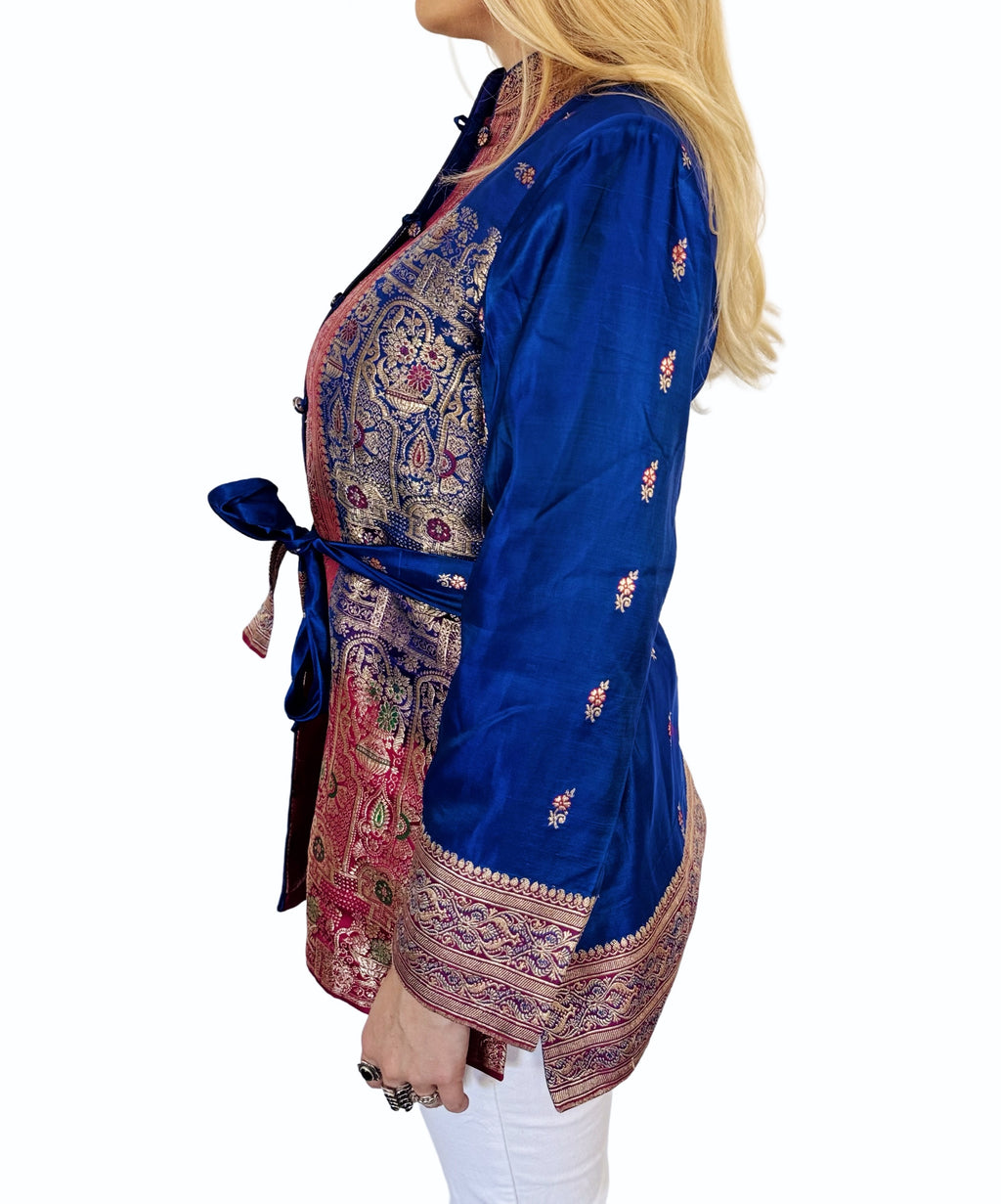 The Maha Jacket — Sapphire