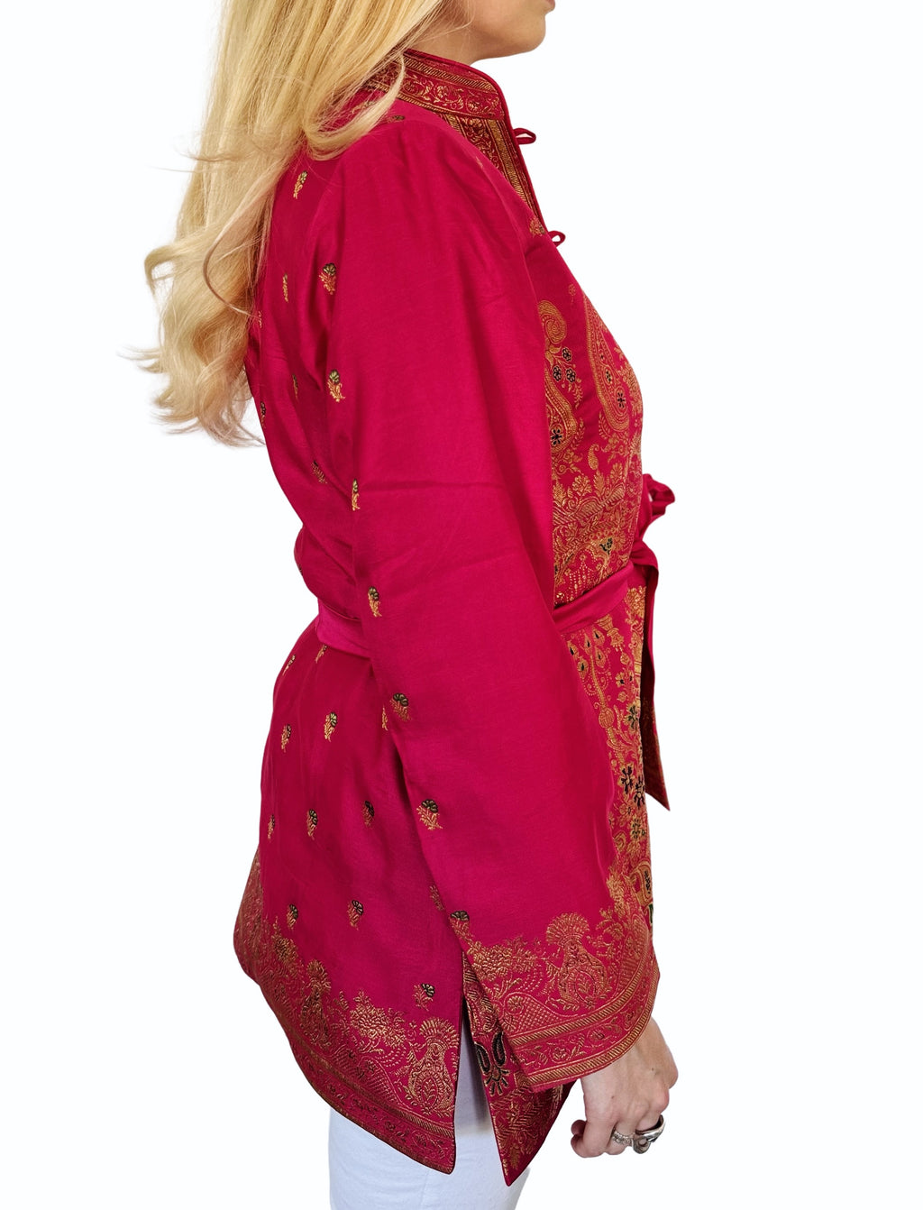 The Maha Jacket — Cerise