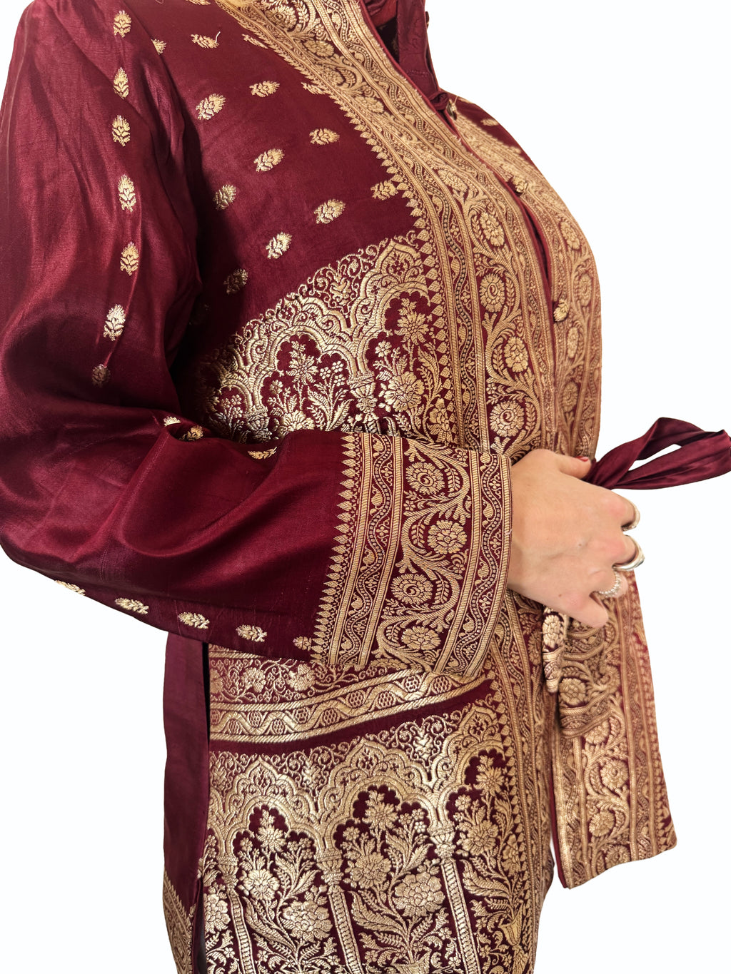 The Maha Jacket — Burgundy