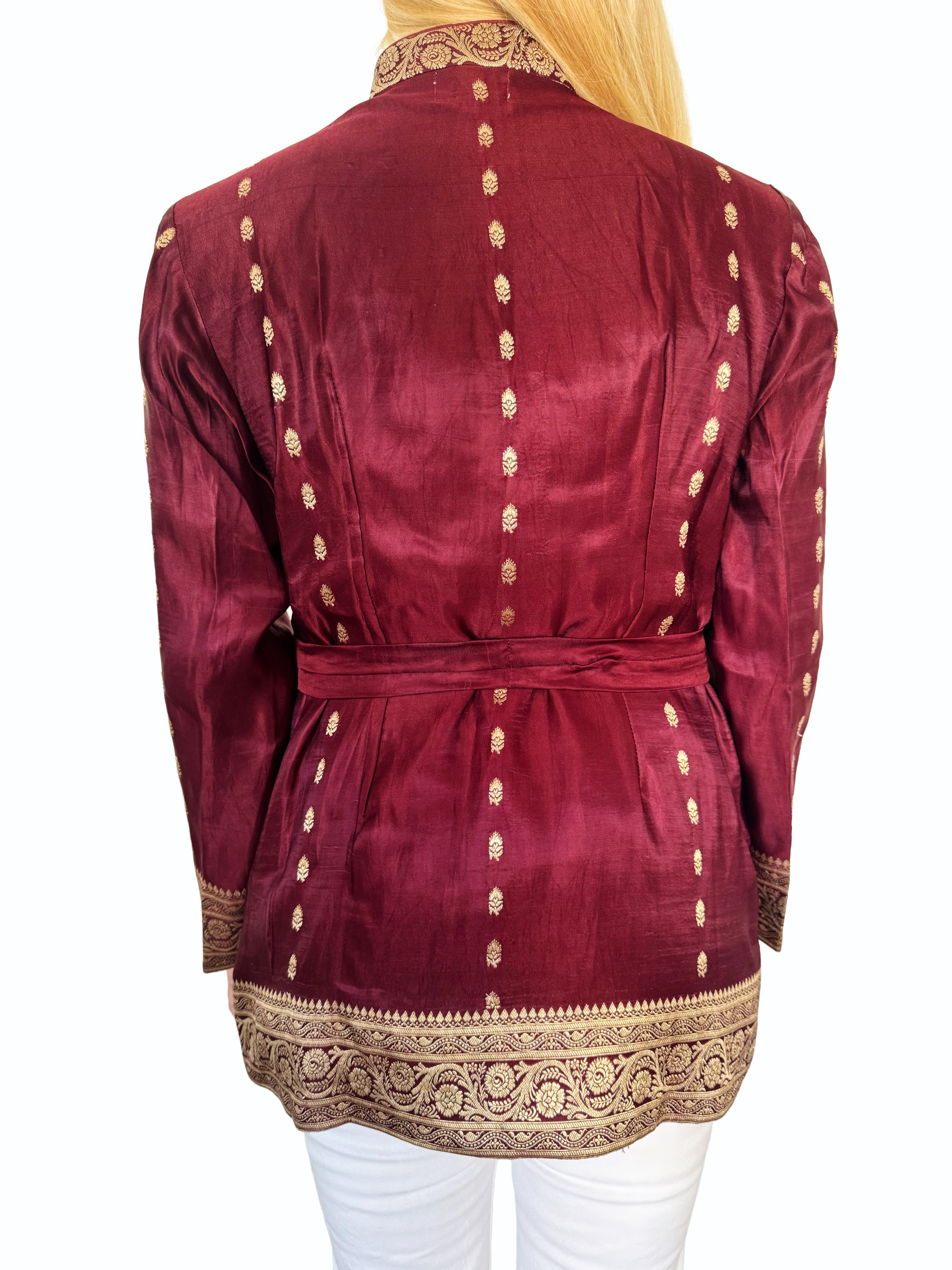 The Maha Jacket — Burgundy