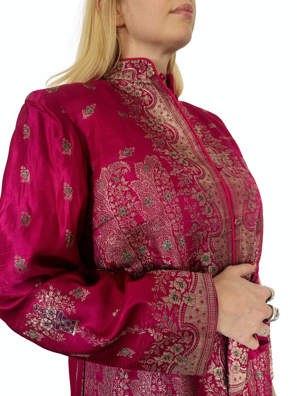 The Maha Jacket — Raspberry