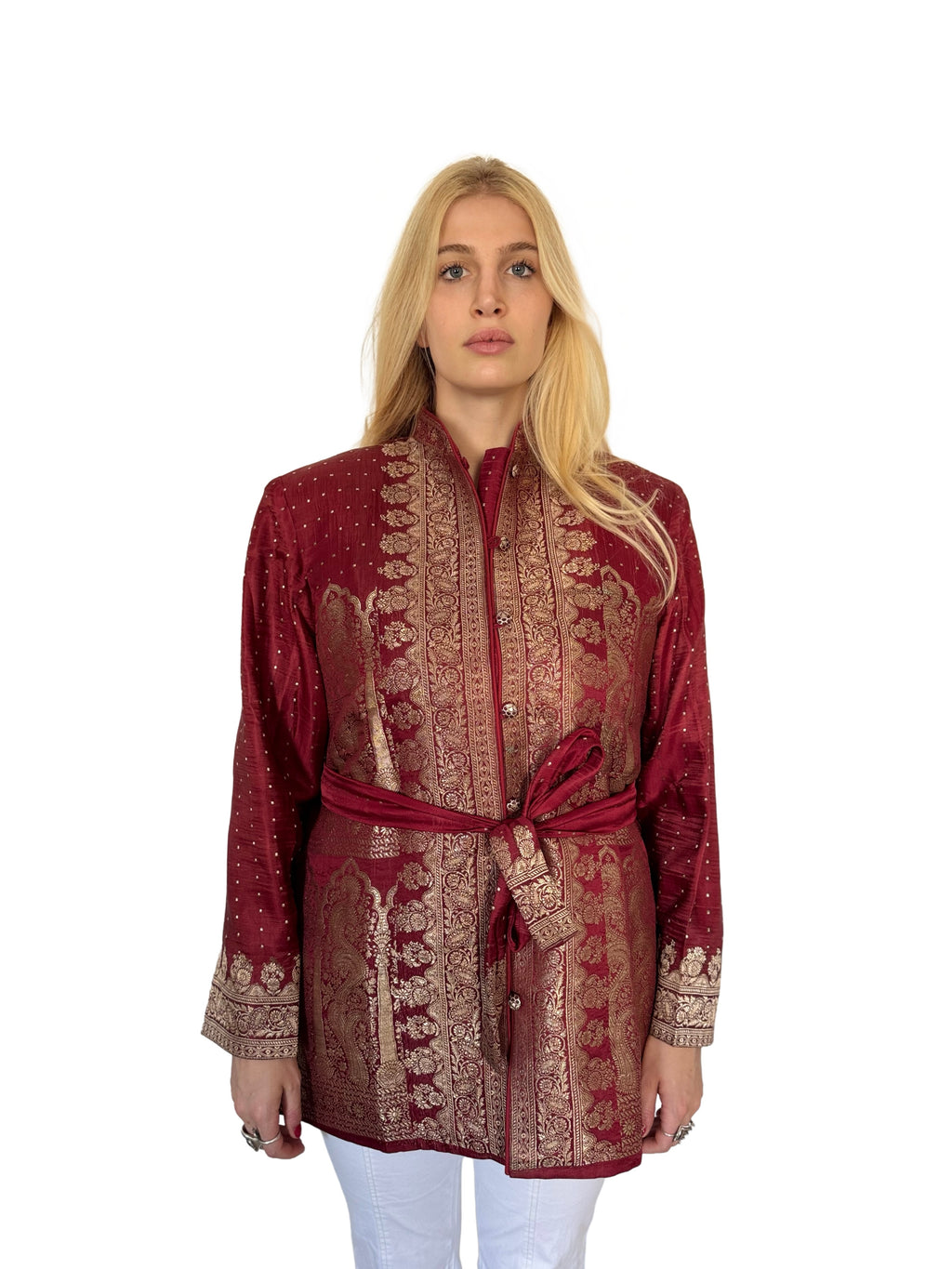 The Maha Jacket — Garnet