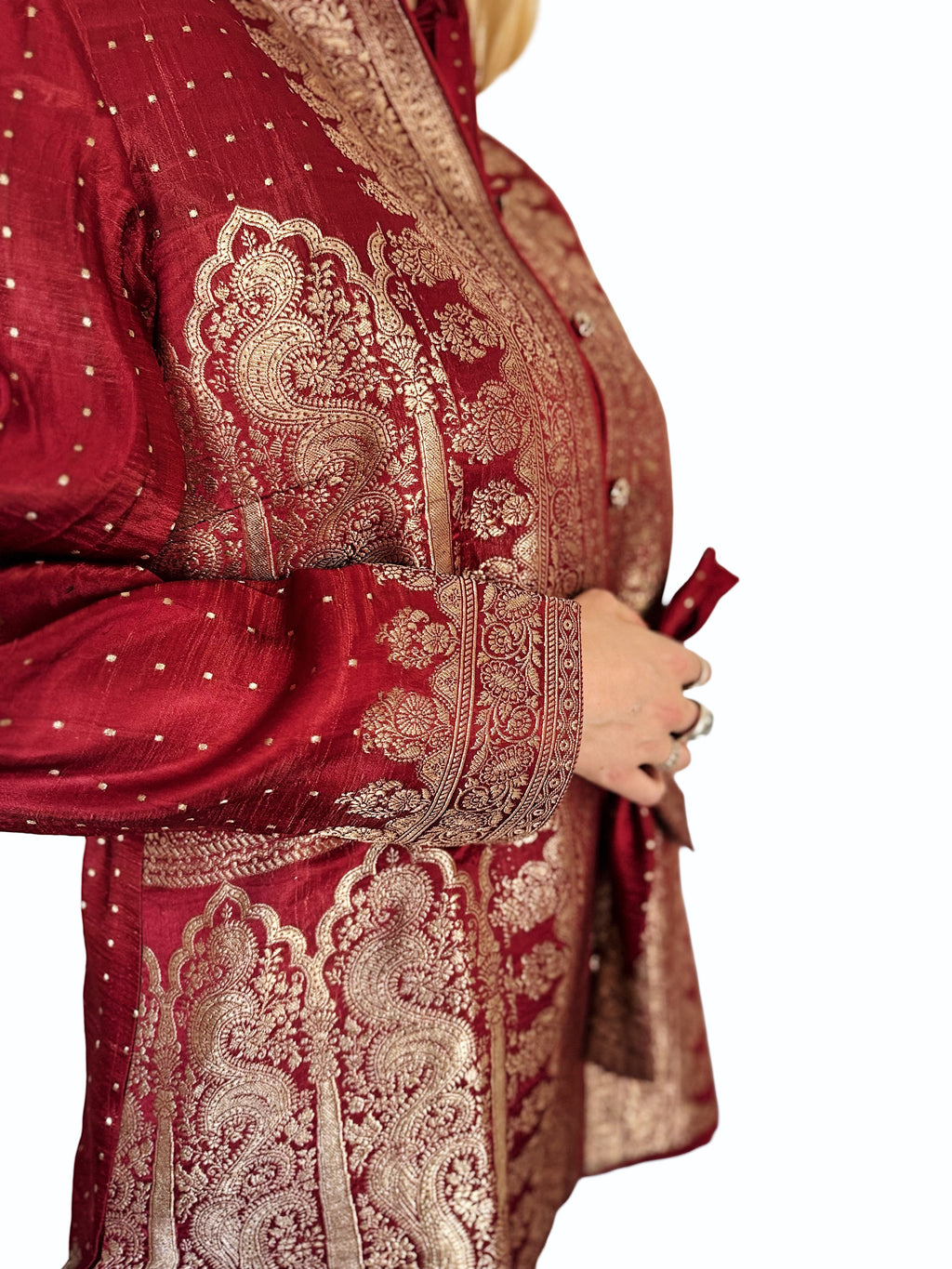 The Maha Jacket — Garnet