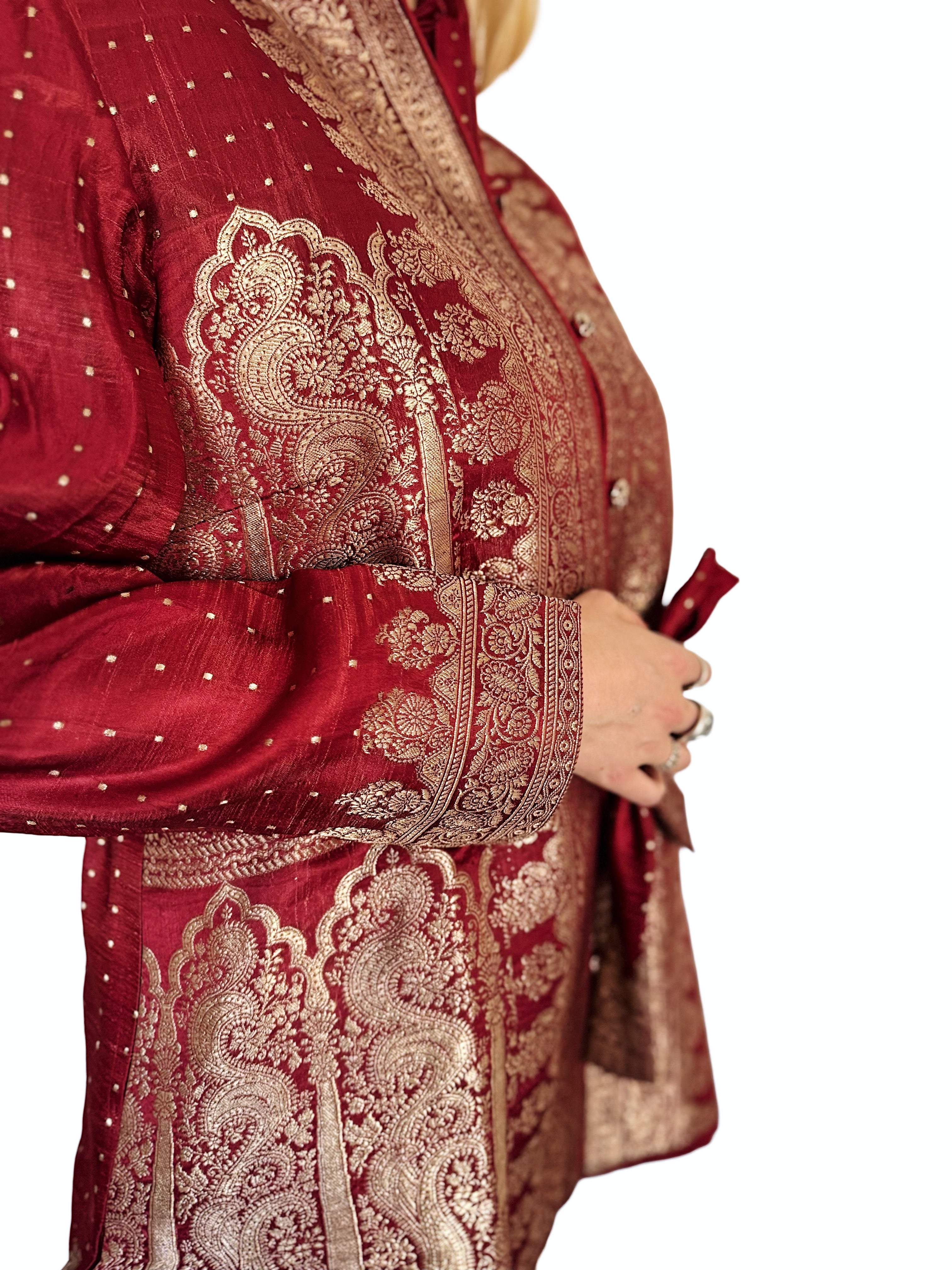 The Maha Jacket — Garnet