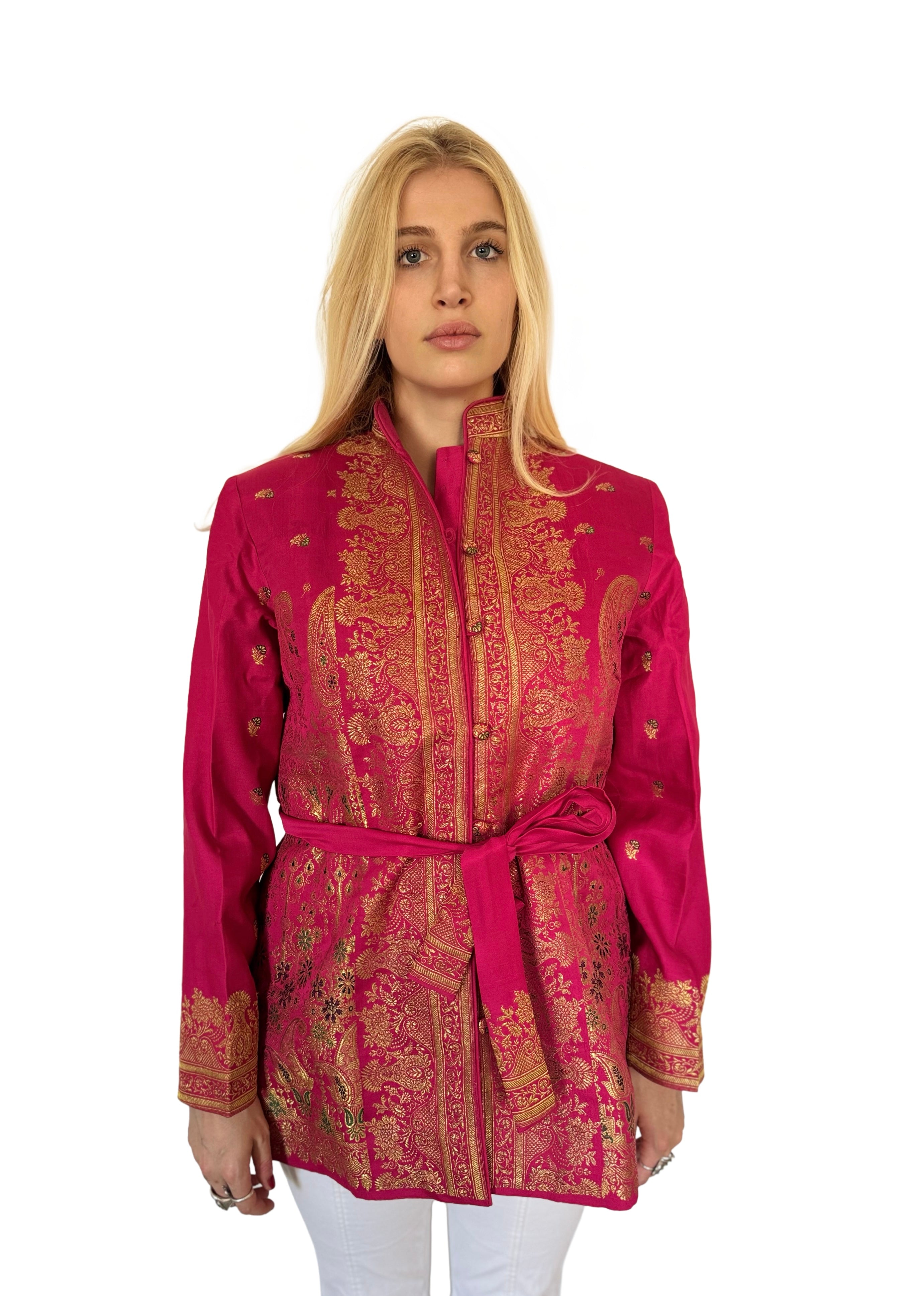 The Maha Jacket — Cerise
