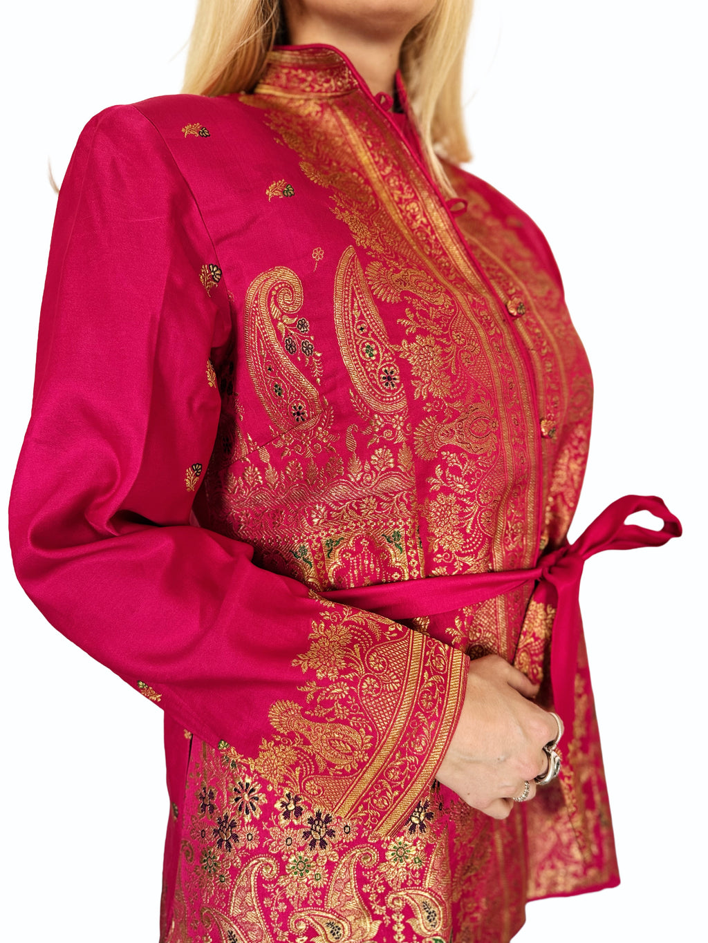 The Maha Jacket — Cerise