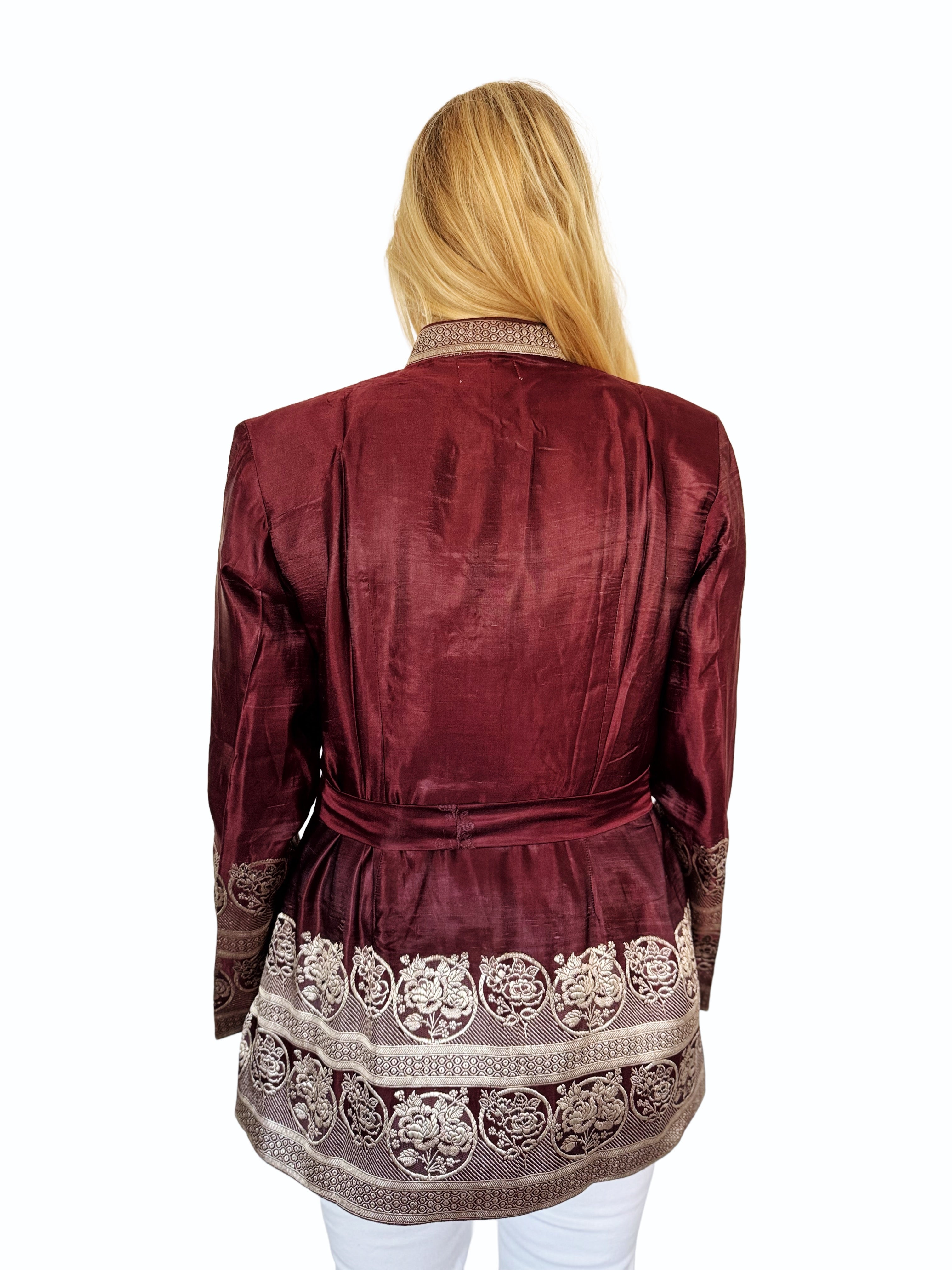 The Maha Jacket — Mahogany