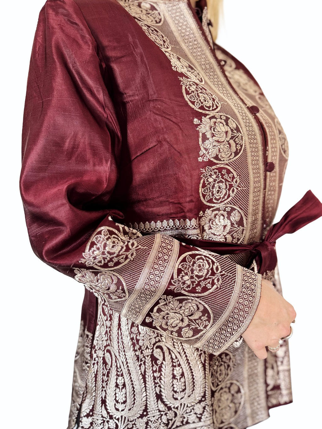The Maha Jacket — Mahogany