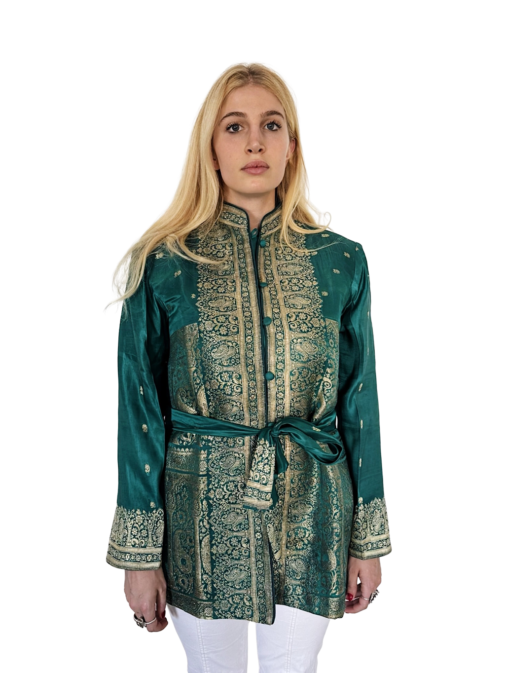 The Maha Jacket — Emerald