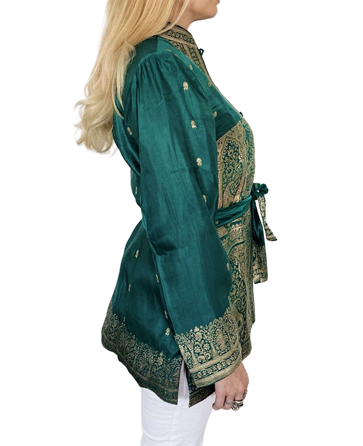The Maha Jacket — Emerald
