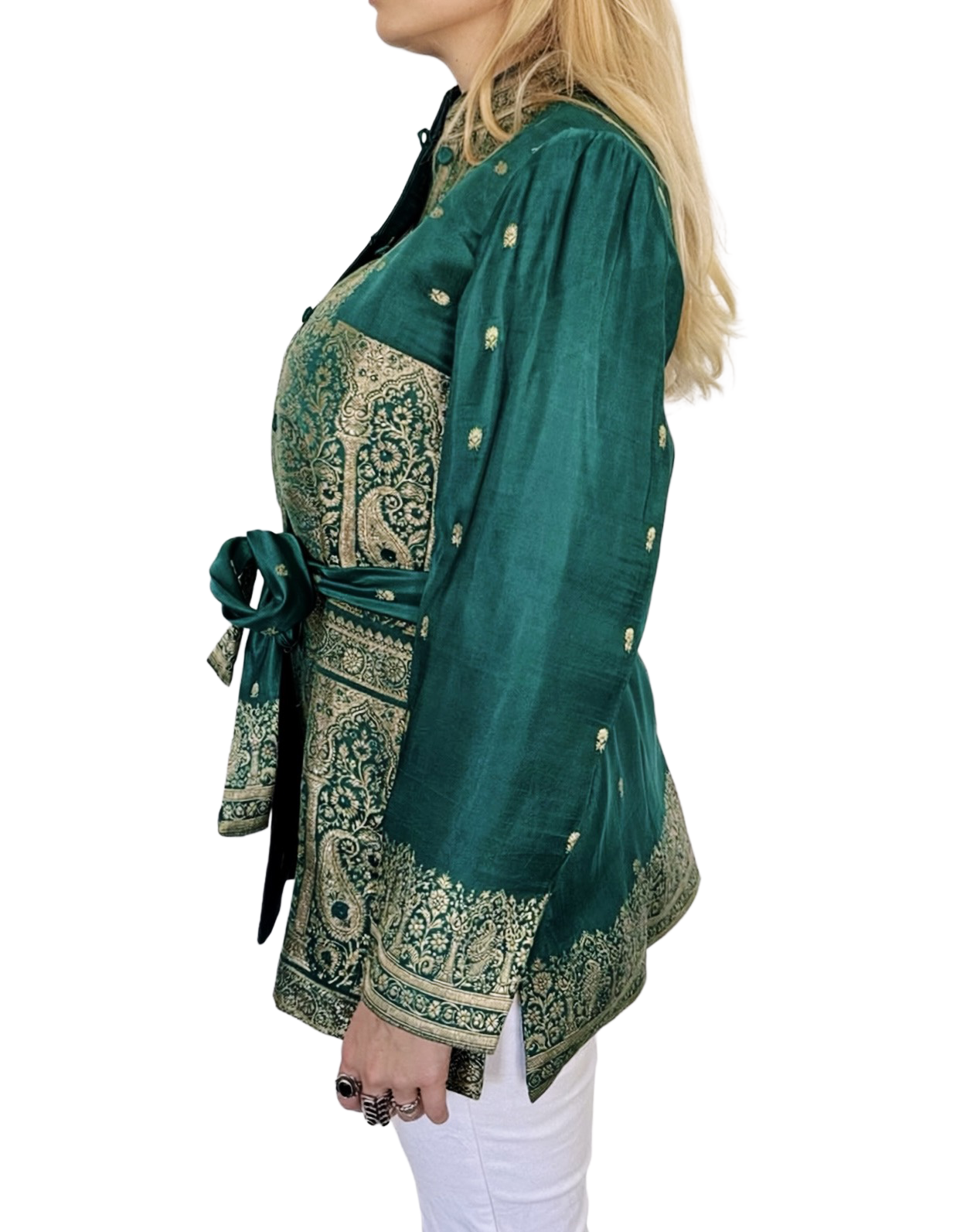 The Maha Jacket — Emerald