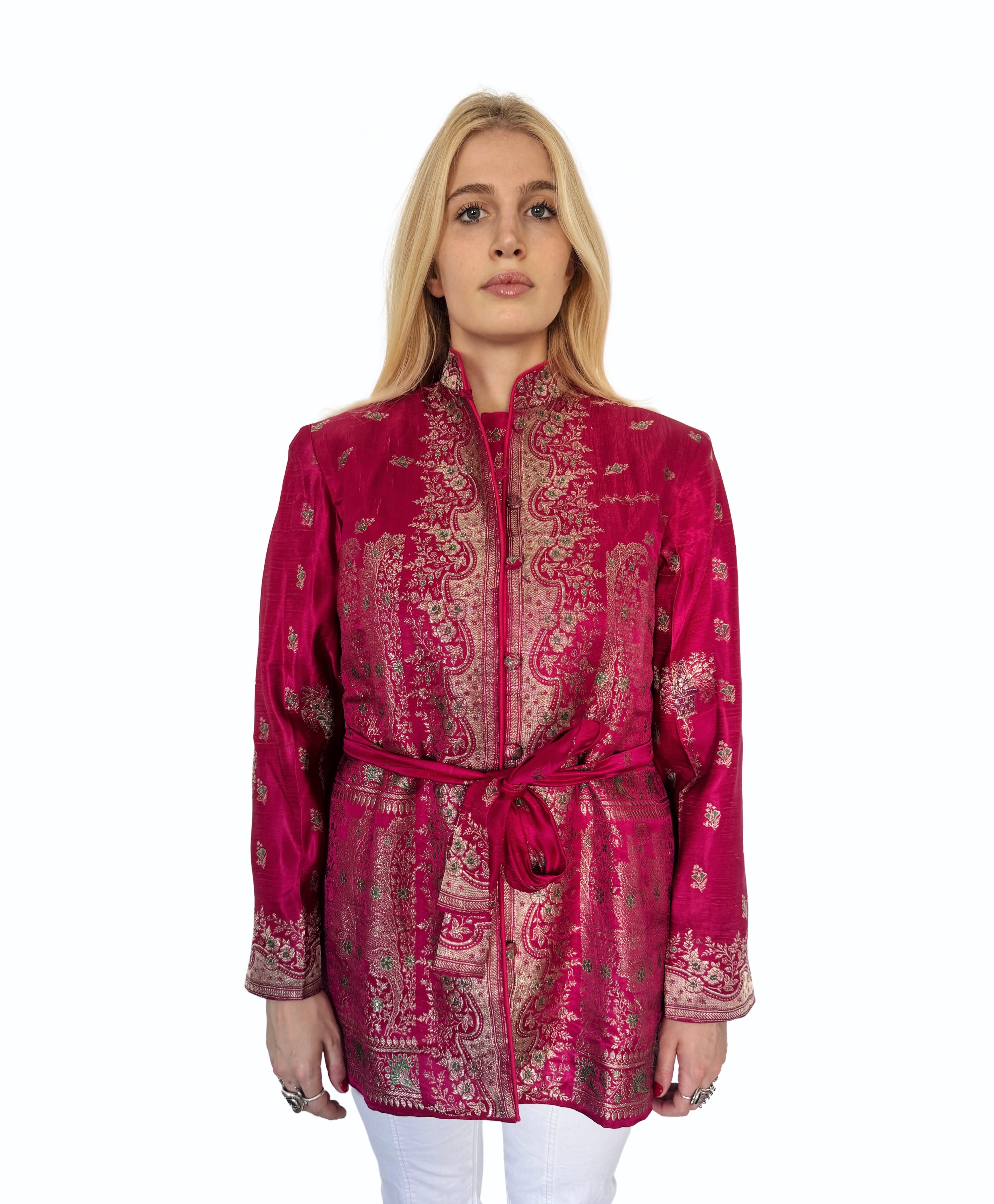 The Maha Jacket — Raspberry