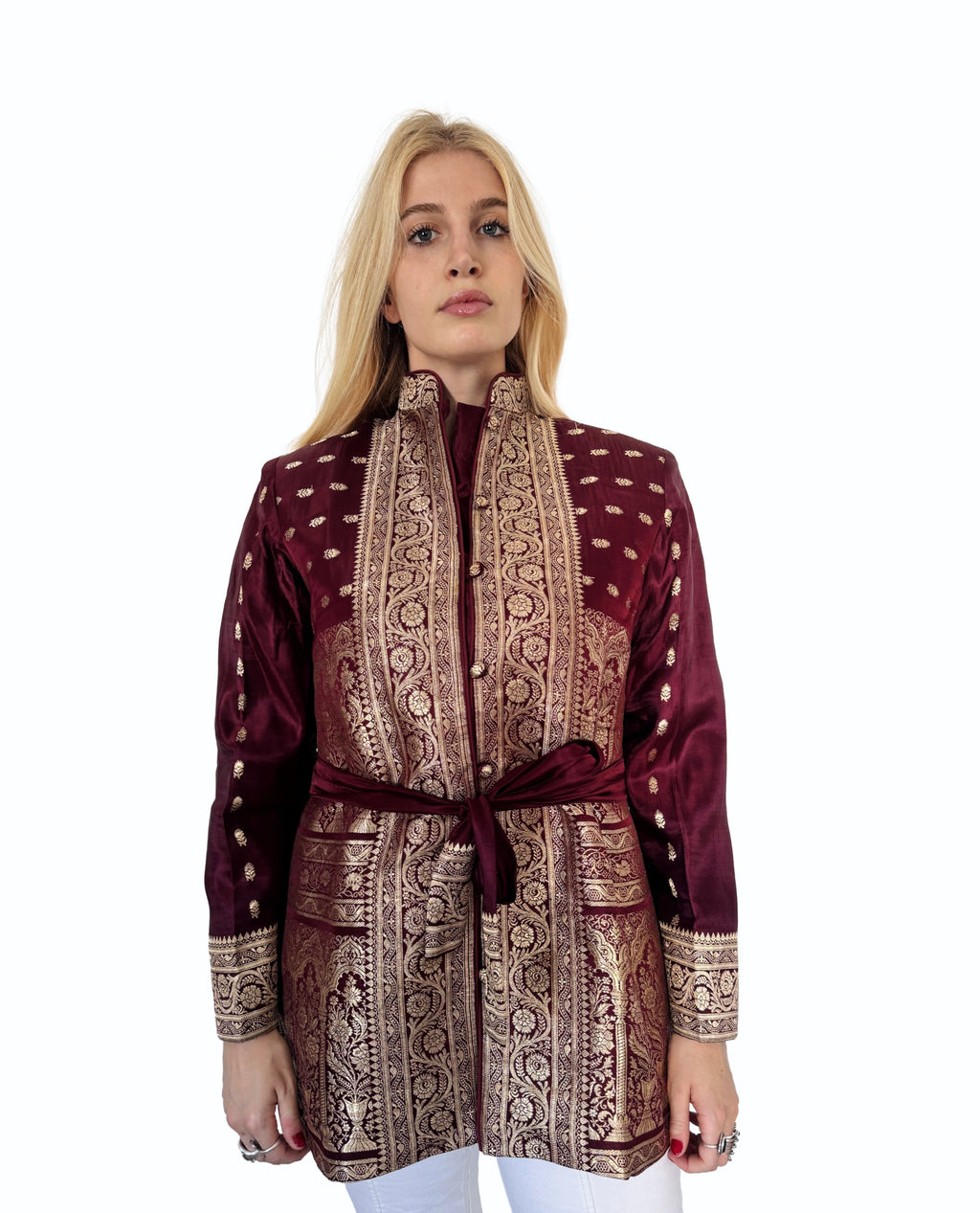 The Maha Jacket — Burgundy
