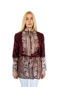 The Maha Jacket — Mahogany