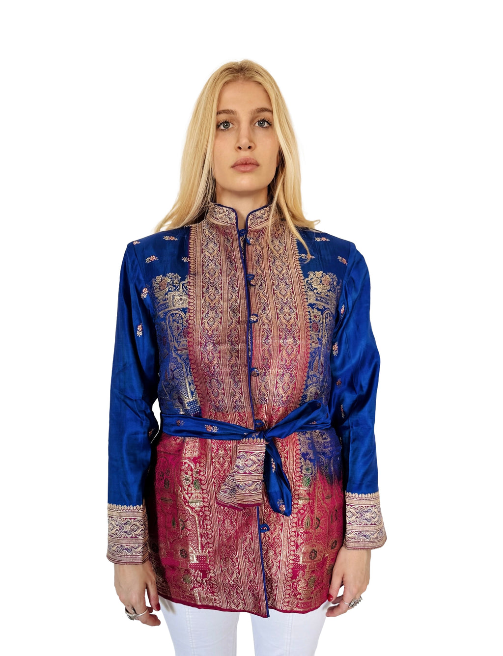 The Maha Jacket — Sapphire