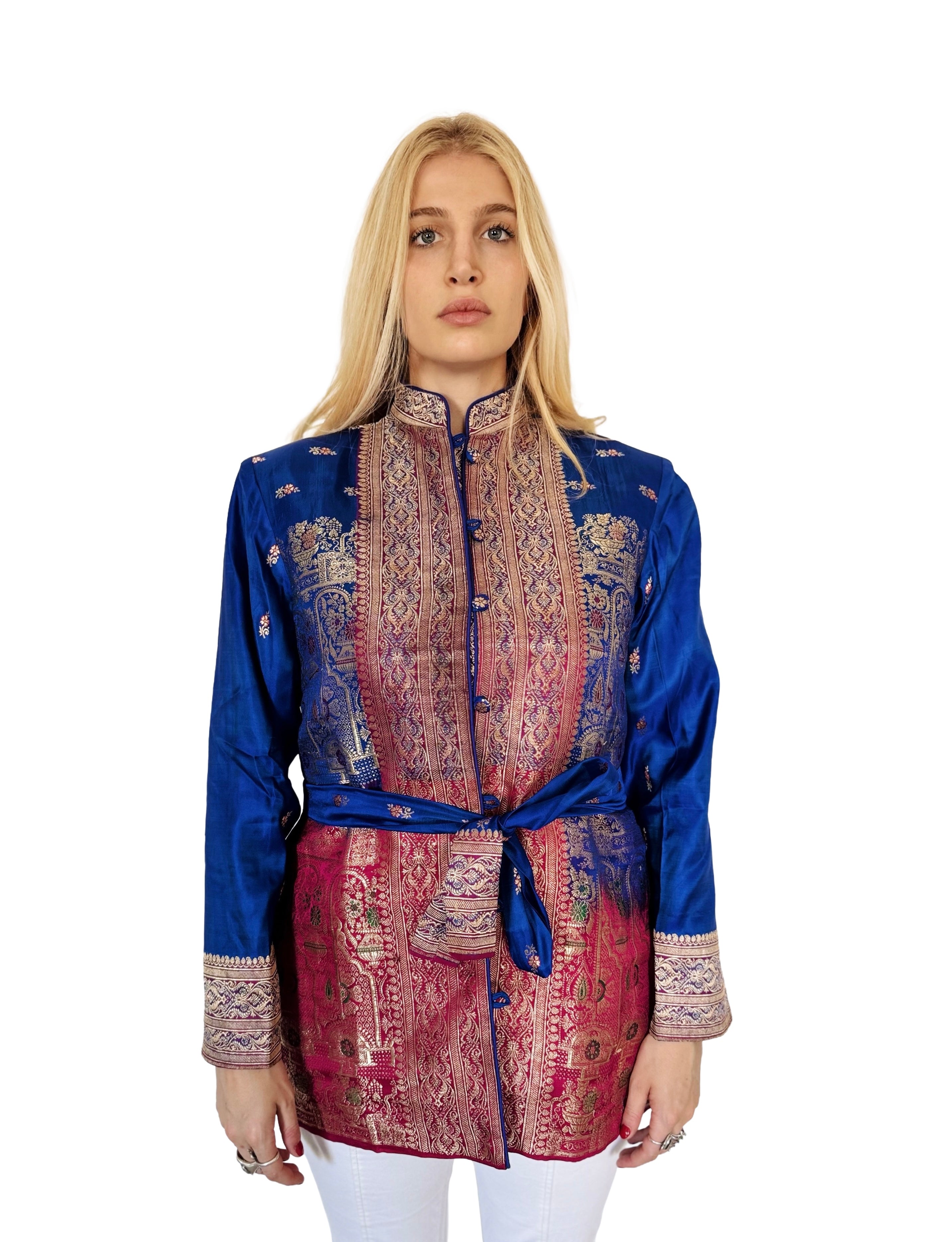 The Maha Jacket — Sapphire